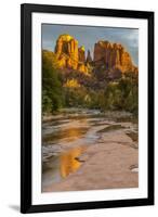 USA, Arizona, Sedona, Cathedral Rock-George Theodore-Framed Premium Photographic Print