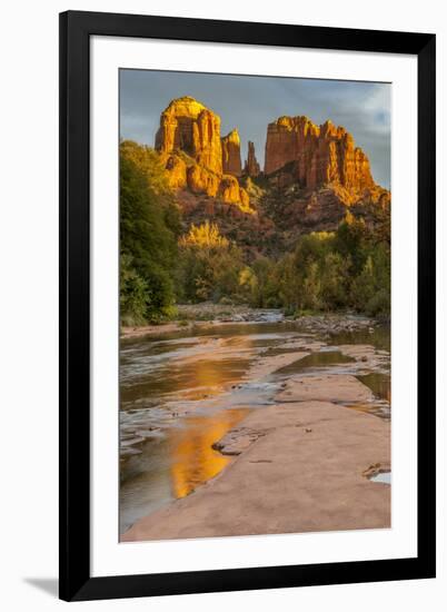 USA, Arizona, Sedona, Cathedral Rock-George Theodore-Framed Premium Photographic Print