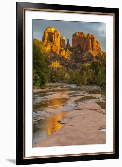 USA, Arizona, Sedona, Cathedral Rock-George Theodore-Framed Premium Photographic Print