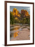 USA, Arizona, Sedona, Cathedral Rock-George Theodore-Framed Premium Photographic Print