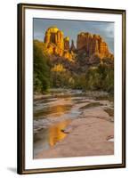 USA, Arizona, Sedona, Cathedral Rock-George Theodore-Framed Premium Photographic Print