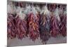 USA, Arizona, Sedona. Hanging dried chili peppers-Kevin Oke-Mounted Premium Photographic Print