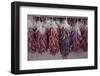 USA, Arizona, Sedona. Hanging dried chili peppers-Kevin Oke-Framed Photographic Print