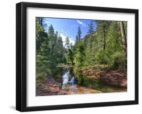 USA, Arizona, Sedona, Oak Creek Canyon, West Fork Trail-Michele Falzone-Framed Photographic Print