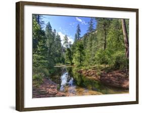 USA, Arizona, Sedona, Oak Creek Canyon, West Fork Trail-Michele Falzone-Framed Photographic Print