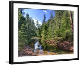 USA, Arizona, Sedona, Oak Creek Canyon, West Fork Trail-Michele Falzone-Framed Photographic Print