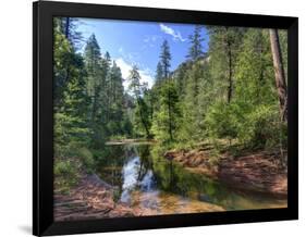 USA, Arizona, Sedona, Oak Creek Canyon, West Fork Trail-Michele Falzone-Framed Photographic Print