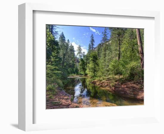 USA, Arizona, Sedona, Oak Creek Canyon, West Fork Trail-Michele Falzone-Framed Photographic Print