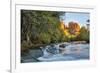 USA, Arizona, Sedona, Red Rock Crossing. Flowing river scenic.-Hollice Looney-Framed Premium Photographic Print