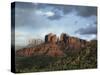 Usa, Arizona, Sedona, Rock Formation at Dusk-Ryan Mcvay-Stretched Canvas