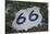 USA, Arizona, Sedona. Vintage Highway 66 sign-Kevin Oke-Stretched Canvas