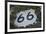 USA, Arizona, Sedona. Vintage Highway 66 sign-Kevin Oke-Framed Premium Photographic Print