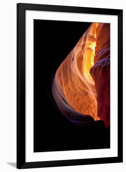 USA, Arizona, Slot Canyons, Canyon X, Swirling Rock-Hollice Looney-Framed Premium Photographic Print