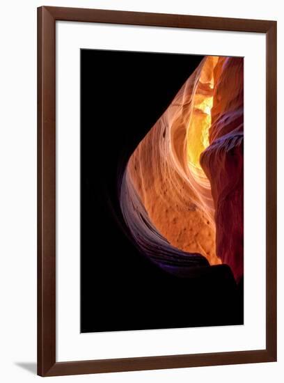 USA, Arizona, Slot Canyons, Canyon X, Swirling Rock-Hollice Looney-Framed Premium Photographic Print