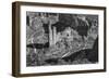 USA, Arizona, Spider Rock, Canyon de Chelly, Band-John Ford-Framed Photographic Print