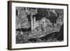USA, Arizona, Spider Rock, Canyon de Chelly, Band-John Ford-Framed Photographic Print