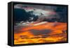 USA, Arizona, Sunset over Page-Bernard Friel-Framed Stretched Canvas