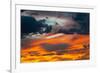 USA, Arizona, Sunset over Page-Bernard Friel-Framed Premium Photographic Print