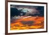 USA, Arizona, Sunset over Page-Bernard Friel-Framed Premium Photographic Print