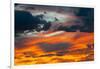 USA, Arizona, Sunset over Page-Bernard Friel-Framed Photographic Print