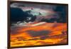 USA, Arizona, Sunset over Page-Bernard Friel-Framed Photographic Print