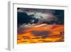 USA, Arizona, Sunset over Page-Bernard Friel-Framed Photographic Print