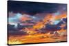 USA, Arizona, Sunset over Page-Bernard Friel-Stretched Canvas