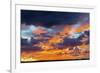 USA, Arizona, Sunset over Page-Bernard Friel-Framed Premium Photographic Print