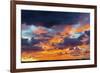 USA, Arizona, Sunset over Page-Bernard Friel-Framed Premium Photographic Print