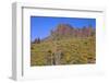 USA, Arizona, Tonto National Forest, Superstition Wilderness-John Barger-Framed Photographic Print