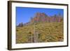 USA, Arizona, Tonto National Forest, Superstition Wilderness-John Barger-Framed Photographic Print