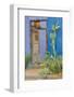 USA, Arizona, Tucson, Blue House-Hollice Looney-Framed Photographic Print