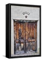 USA, Arizona, Tucson, Door in Tucson-Hollice Looney-Framed Stretched Canvas
