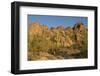 Usa, Arizona, Tucson Mountain Park, Little Cat Mountain-Peter Hawkins-Framed Photographic Print