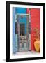 USA, Arizona, Tucson, Weathered Door-Hollice Looney-Framed Photographic Print