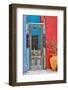 USA, Arizona, Tucson, Weathered Door-Hollice Looney-Framed Photographic Print