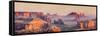 USA, Arizona, View Over Monument Valley from the Top of Hunt's Mesa-Michele Falzone-Framed Stretched Canvas