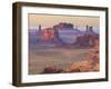 USA, Arizona, View Over Monument Valley from the Top of Hunt's Mesa-Michele Falzone-Framed Premium Photographic Print