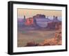 USA, Arizona, View Over Monument Valley from the Top of Hunt's Mesa-Michele Falzone-Framed Premium Photographic Print