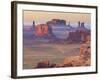 USA, Arizona, View Over Monument Valley from the Top of Hunt's Mesa-Michele Falzone-Framed Photographic Print