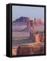 USA, Arizona, View Over Monument Valley from the Top of Hunt's Mesa-Michele Falzone-Framed Stretched Canvas