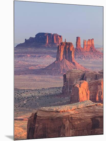 USA, Arizona, View Over Monument Valley from the Top of Hunt's Mesa-Michele Falzone-Mounted Photographic Print