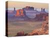 USA, Arizona, View Over Monument Valley from the Top of Hunt's Mesa-Michele Falzone-Stretched Canvas