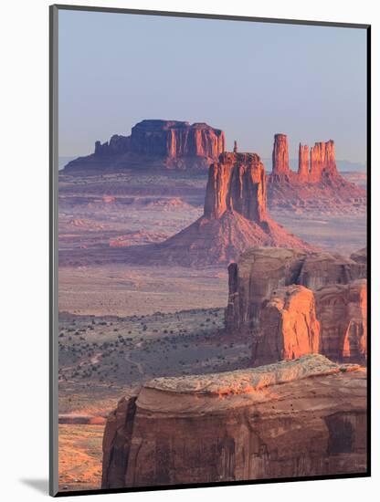 USA, Arizona, View Over Monument Valley from the Top of Hunt's Mesa-Michele Falzone-Mounted Photographic Print