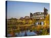 USA, Arkansas, Little Rock, William J. Clinton Presidential Library and Museum-Walter Bibikow-Stretched Canvas