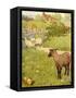 USA Baa Baa Black Sheep Book Plate-null-Framed Stretched Canvas