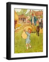 USA Baa Baa Black Sheep Book Plate-null-Framed Giclee Print