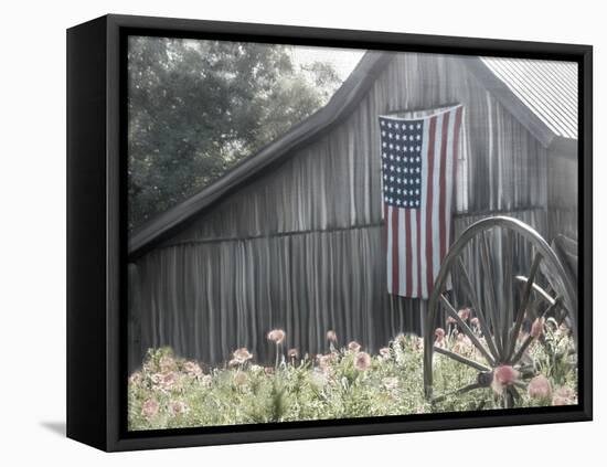 USA Barn-Kimberly Allen-Framed Stretched Canvas