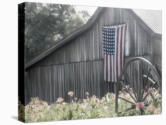 USA Barn-Kimberly Allen-Stretched Canvas