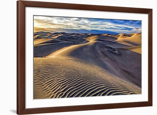USA, Bishop, California. Death Valley National Park, sand dunes-Joe Restuccia III-Framed Premium Photographic Print